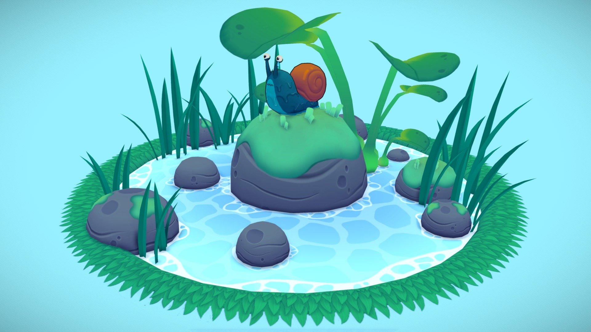 A sad little snail, maybe he has an interesting backstory that we will never know

Modeled in blender

If you like the model and want to support me with a coffee you can stop by my ko-fi

☕☕☕☕ https://ko-fi.com/ergoni ☕☕☕☕

🚗🚗🚗Promotional space🚗🚗🚗

🚗Ready to speed up a little

🚗Drive Club Cars Pack available at ------>https://skfb.ly/oOvXV

🚗🚗🚗