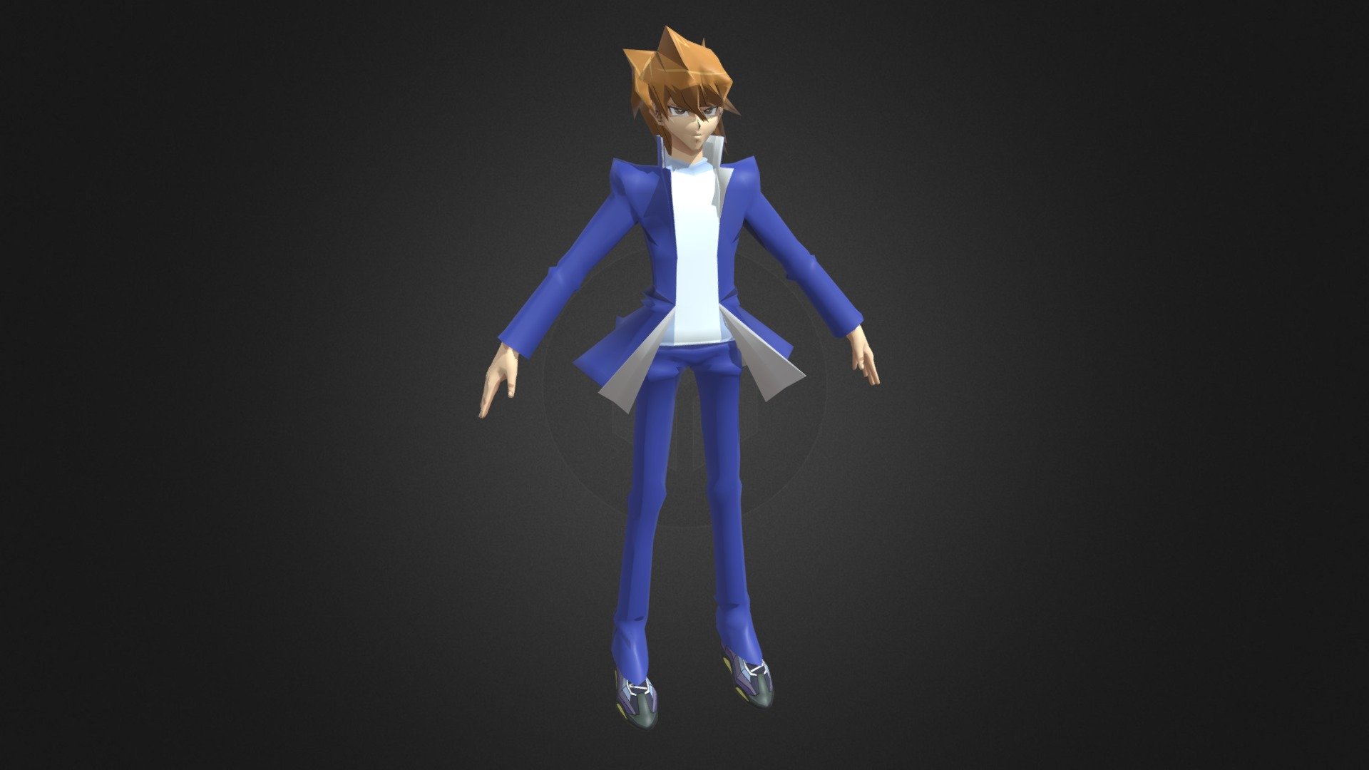 model based on the yu-gi-oh! duel links character




lowpoly

tagforce series style
