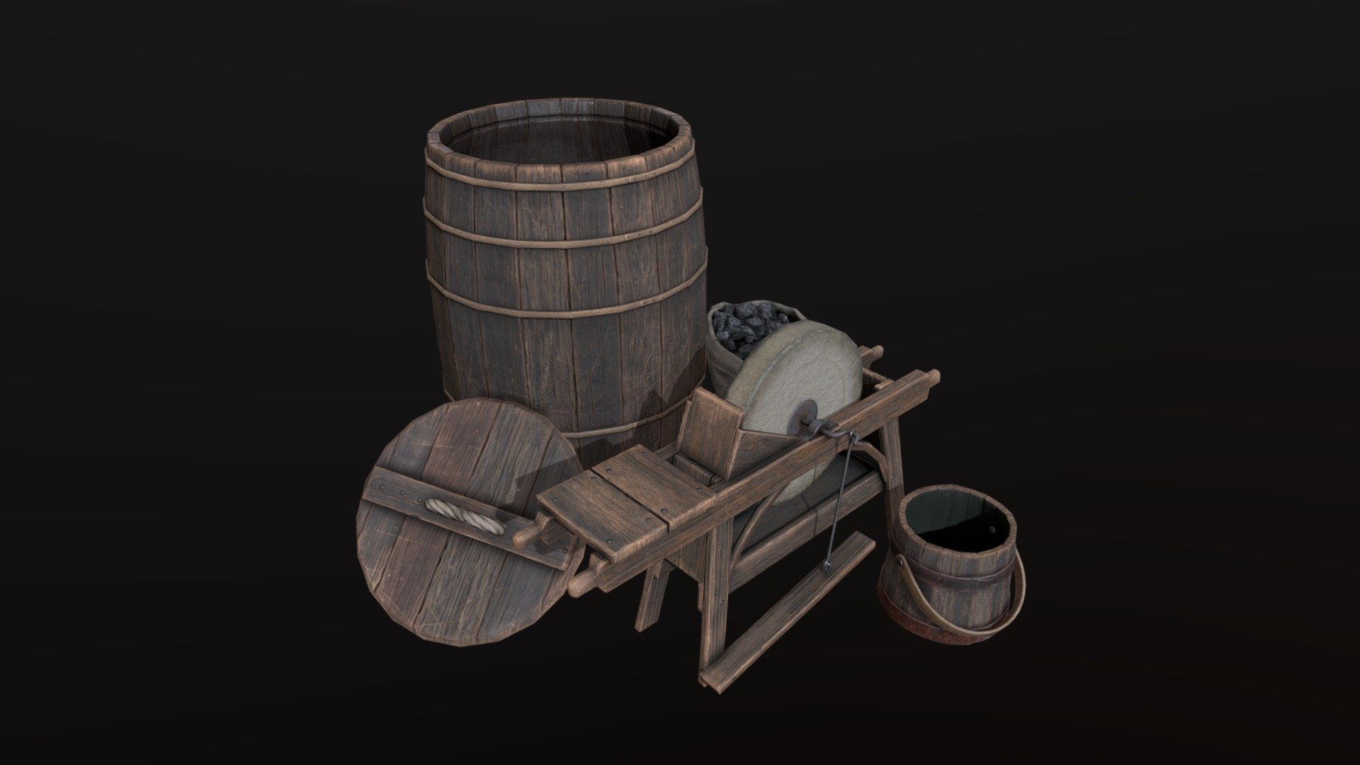 A collection of medieval assets.
