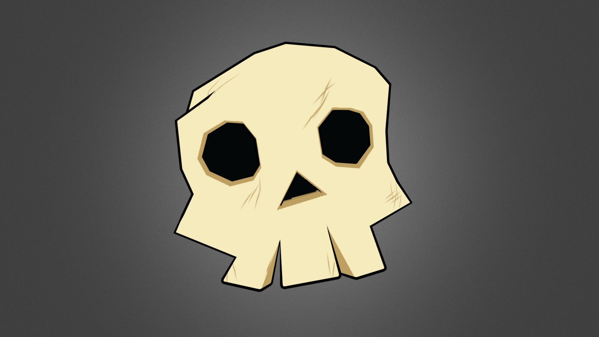 I made a Skull to celebrate Halloween 2021! 
The Skull is modeled after the skulls in Legend of Zelda Wind Waker.

Modeled in Blender and hand painted in Substance Painter.

Checkout my other work that use this model: 

Duskull