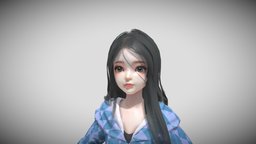 a little girl named Emily. sun, loli, casual, colorful, girl