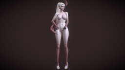 Nica The Necromancer cute, pose, , woman, beautiful, pin-up, girl, female