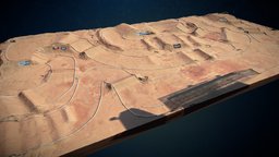RC Track - Photogrammetry 3D scan truck, capture, track, control, cars, rc, reality, remote, layout, jump, racetrack, marketing, racecar, game-asset, photogrammetry, game, racing, race