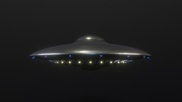 UFO Realistic Spaceship - Flying Saucer future, spacecraft, ufo, 4k, aircraft, extraterrestrial, realistic, alien, gratis, ovni, unrealengine, flyingsaucer, maya, game, blender, lowpoly, sci-fi, cinema4d, free, space, spaceship, platillovolador