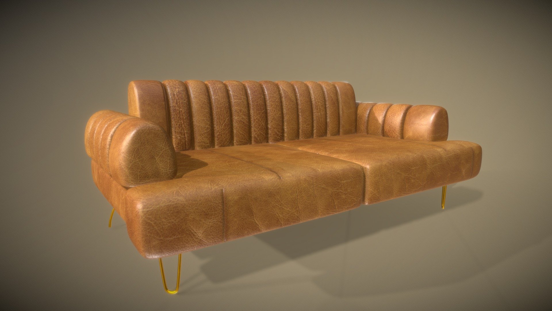 Sofa

*Technical Details- 

Polygons : 134,144   Vertices :  67,132

Texture Map Resolution = 4k DIFFUSE METALNESS ROUGHNESS NORMALS 

*Tip- The Model is intended to get Highest Possible Quality with 4K Textures. You might want to compress the Texture considering the requirements of your Projects.

*for any quiries misamalirizvi1994@gmail.com

*if you desire, I can modify the Model based on the criteria of your Ideas, please feel free to contact me.

Appreciate your Download, have a Great Day.