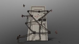 SILENT HILL 4 THE ROOM hill, konami, silent, chain, terror, silenthill, silenthill4, door, horror, therrom