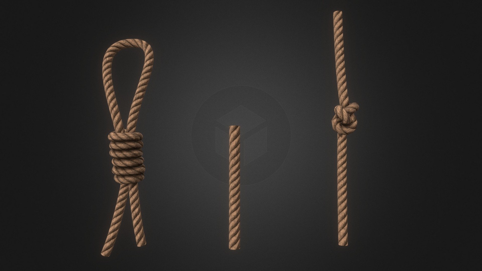 Tileable textures (seamless)
25 cm rope repeat