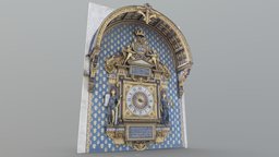 The oldest clock in Paris - photogrammetry paris, clock, medieval, historical, landmark, old, cultural-heritage, capturingreality, oldclock, 14th-century, photoscan, realitycapture, photogrammetry