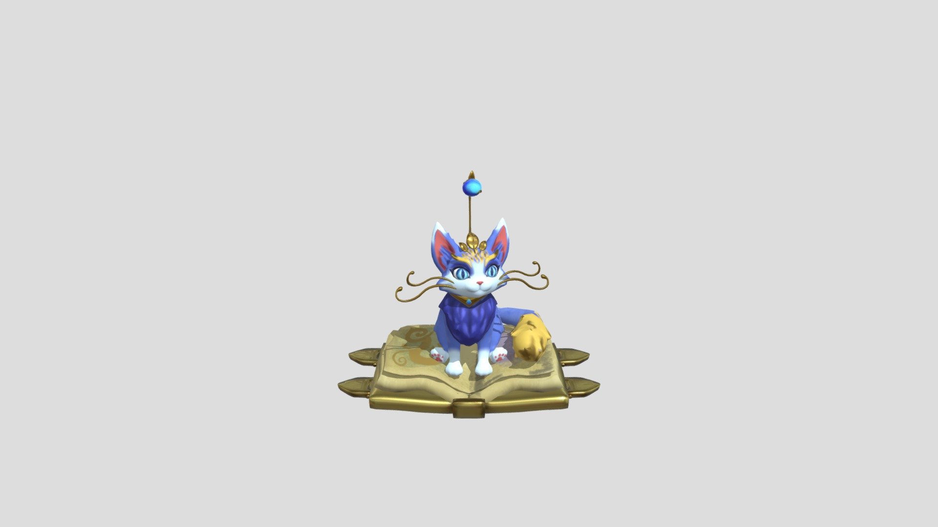 Fan model of Yuumi from League of Legends. Character belongs to RIot Games.