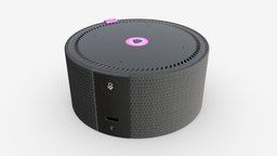 Yandex Station Mini smart speaker music, device, speaker, sound, alice, portable, smart, network, online, wifi, artificial, ai, voice, internet, intelligence, 3d, pbr, technology, yandex