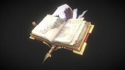 Flying Magic Book flying, book, magic