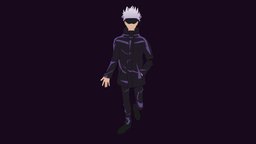 Satoru Gojo gojo, animecharacter, anime, jujutsukaisen, satorugojo