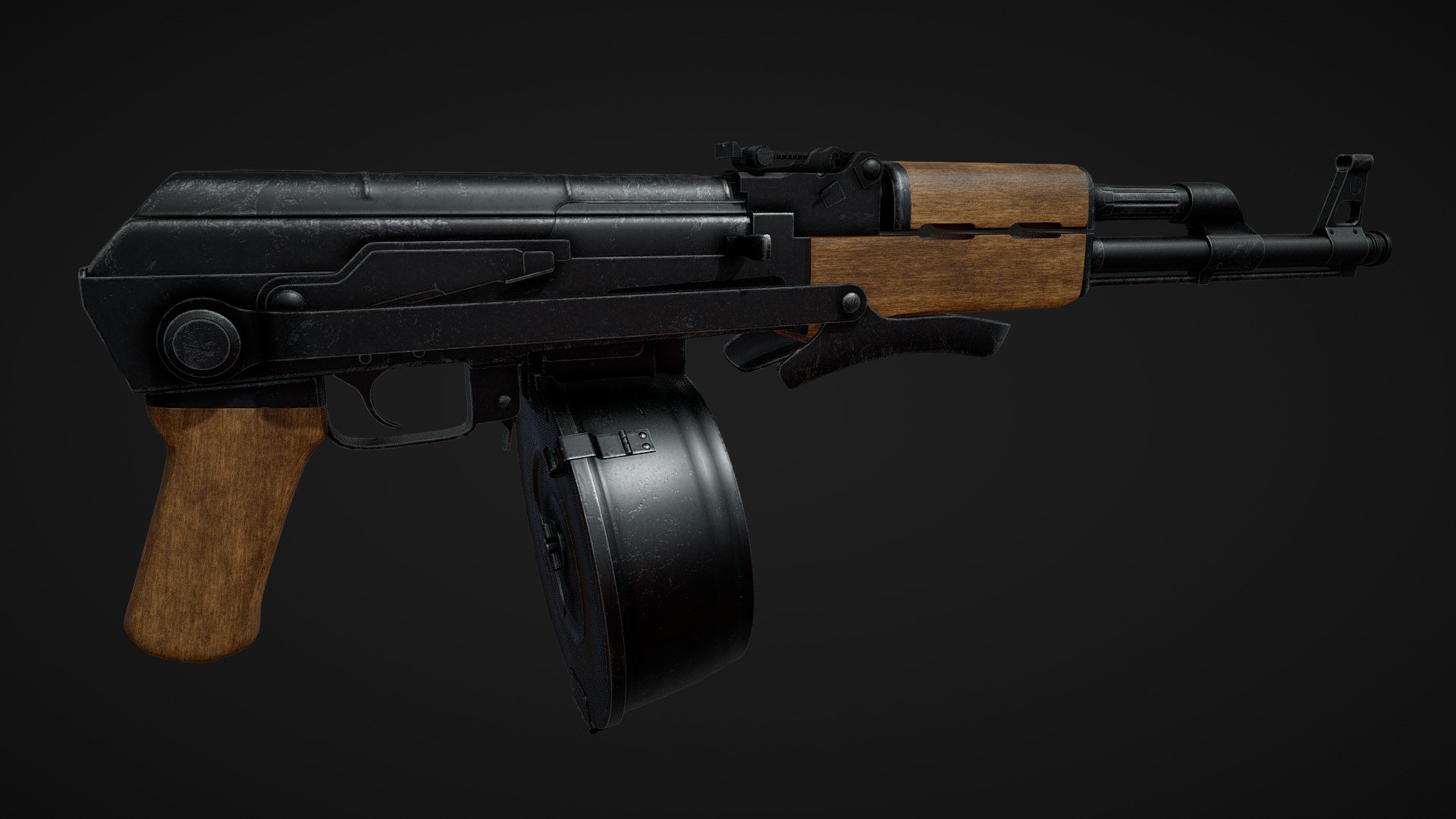All the model have been moved to FAB you can get it on my profile: https://www.fab.com/sellers/luisbcompany

The AK-47, officially known as the Avtomat Kalashnikova, is a gas-operated assault rifle that is chambered for the 7.62×39mm cartridge. Developed in the Soviet Union by Russian small-arms designer Mikhail Kalashnikov, it is the originating firearm of the Kalashnikov (or &ldquo;AK