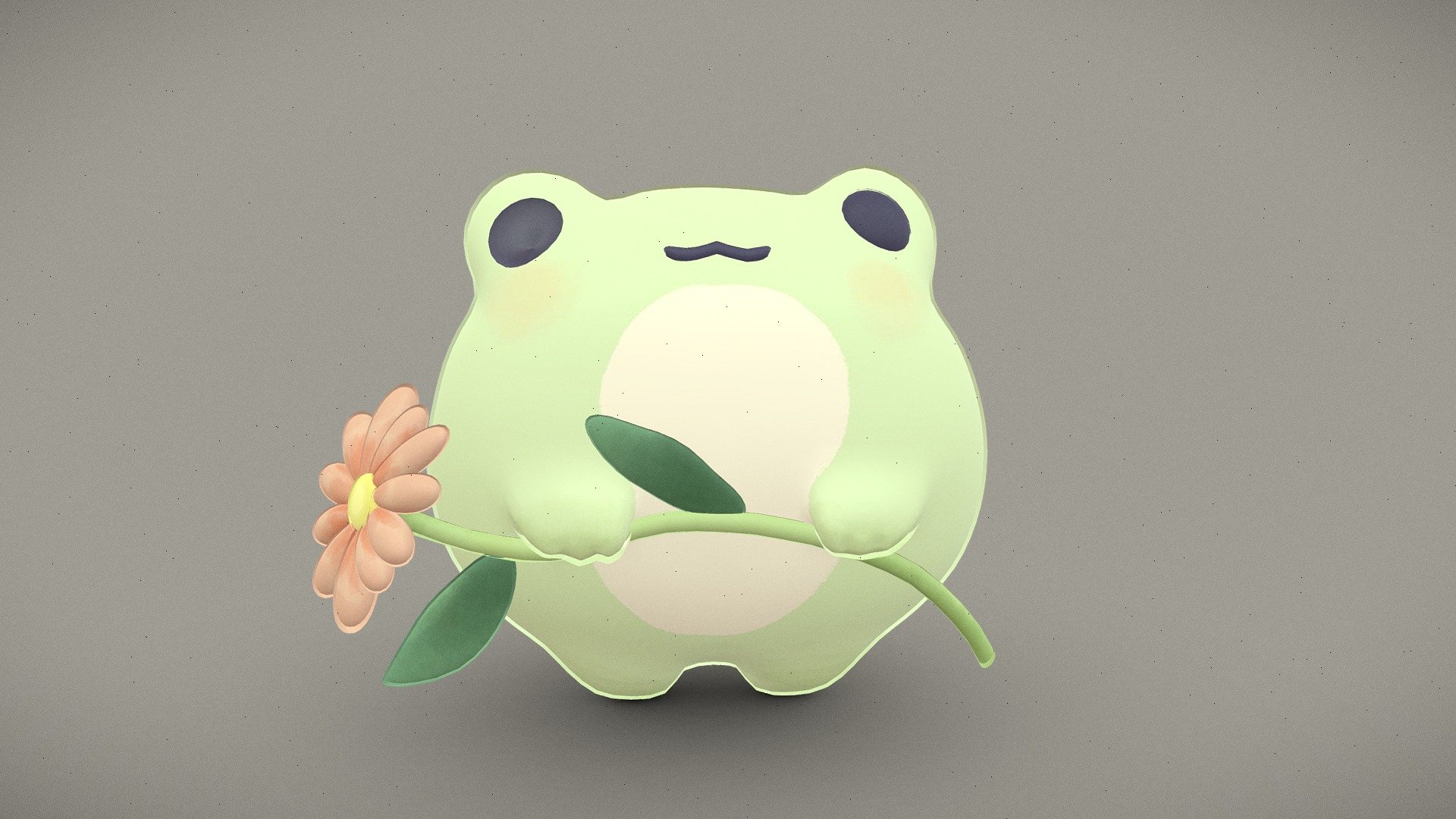 Here's another 3D fan-art. Ayunoko's concept is so adorable!!!!\nMore original concept can be found here : https://twitter.com/ayunoko?ref_src=twsrc%5Egoogle%7Ctwcamp%5Eserp%7Ctwgr%5Eauthor