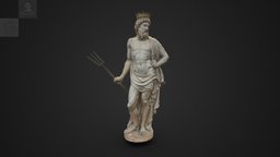 Neptú, Biblioteca Museu Víctor Balaguer god, patrimonio, escultura, dios, neptune, deu, esculpture, neptuno, patrimoni, cultural-heritage, mitology, mitologia, yeso, gypsum, patrimonio-cultural, guix, patrimoni-cultural, neptu