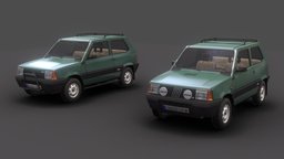 Fiat Panda 4x4 READ DESCRIPTION fiat, 4x4, panda, transport, coche, civil, vehicle, car