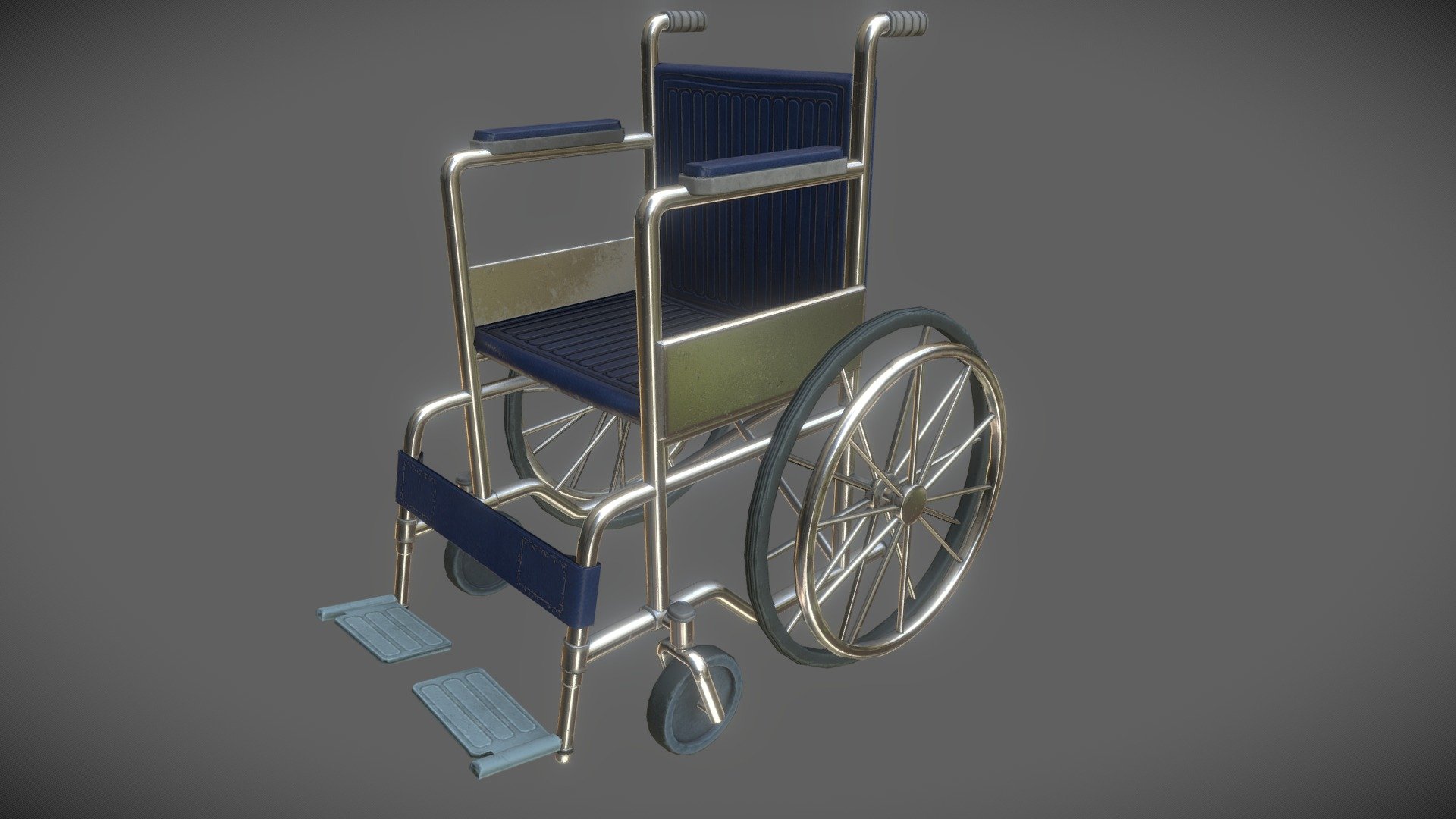 Wheel chair asset for an unreleased independent game.
