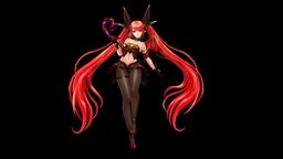 Succubus fanart, gamecharacter-cartoon, handpainted-lowpoly-gameart, anime3d, gamecharacter-lowpoly, charactermodeling, handpainted, modeling, low-poly, girl, game, 3d, 3dsmax, lowpoly, gameart, stylized, gamecharacter, anime, 3d-character, handpainted-lowpoly, animegirl-anime-character, 3dhandpaint
