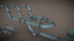 Kitbash Pipe kit pipe, gas, pipes, water, kitbash
