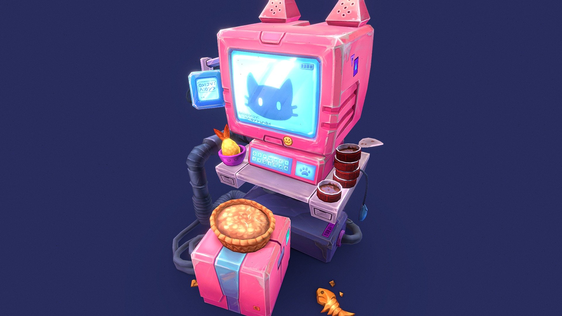 Ashleigh Warner's Original art : https://www.artstation.com/artwork/0XbPme

My Artstation : https://www.artstation.com/artwork/ell81Z