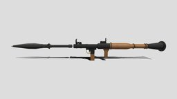 RPG rpg, rpg7, rpg-7, 3dprop, rpg-weapon, rpg-props