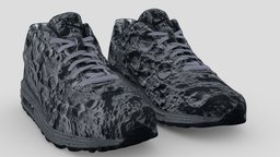 Nike Air Max Lunar 90 Moon Landing people, fashion, urban, secondlife, ar, shoes, nike, trainer, woman, footwear, sneaker, adidas, wear, sims, jordan, apparel, streetwear, shoescan, character, man