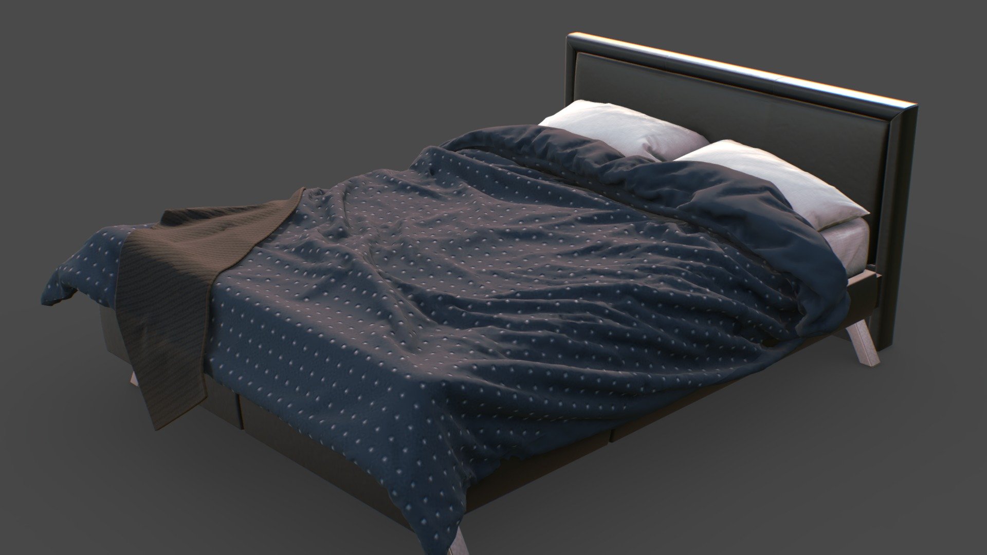 While I may need to work on my colour theory for more luxury style designs I think I had a lot of fun using the program. Now hoping to find work that may help me continue to develop my skills in MD.
Will keep a tighter leash on my polycount in future, this project was just for exploring the abilities of Marvelous Designer