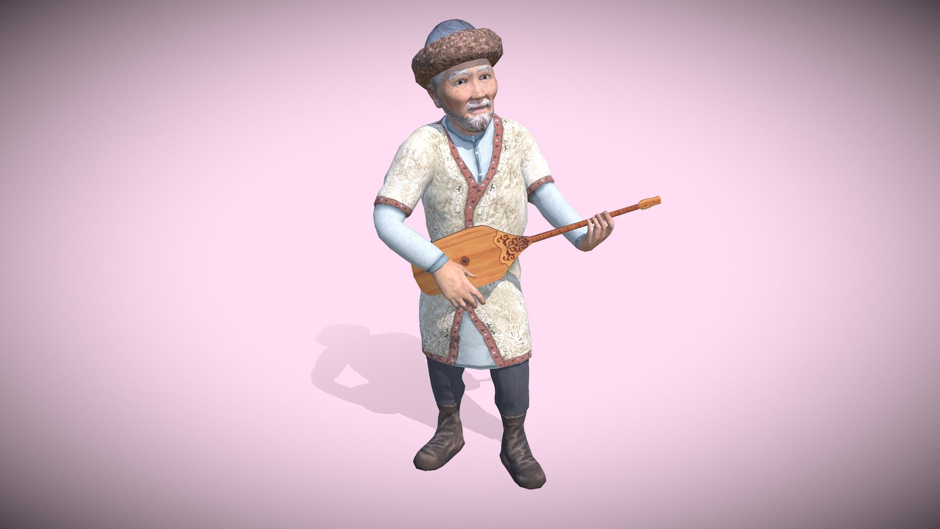 Musician Character Animated - Low Poly

Optimized for games (game ready), Suitable for close-UPS, illustrations and various renderings.