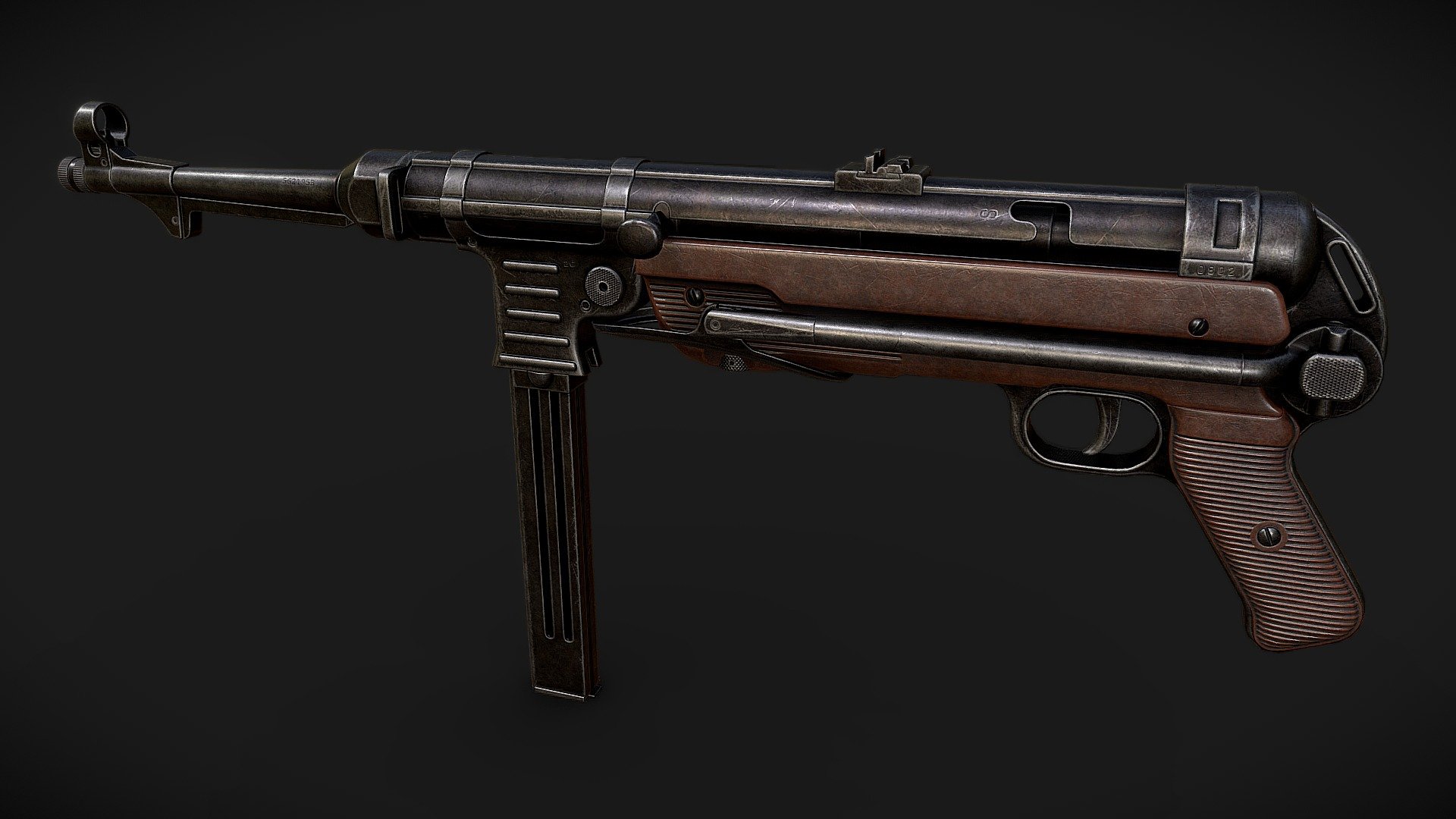 &mdash;General Information&mdash;





Lowpoly, optimized for modern game engines.




Made using real world scales




High quality 4k textures




Created to be used in a modern engine that supports physically based rendering (PBR) comes with textures optimized for Unreal Engine 4 and Unity 5.



-Detailed Model Specifications-

Weapon and Magazine contains 25 separate objects and are ready to be rigged. the objects are:








Grip







Handguard







Bolt







Bolt2







Bolt3







Bolt4







Cooling bar







Receiver 







Bullets







Front sight







Barrel







Magazine







Magazine holder







Ring for sling







Stock realese button







Receiver lock screw







Ejector







Muzenut







Front sight base







Trigger







Rear sight







Grip frame







Folding stock







Shoulder stock







Cocking handle



Geometry :

Polygon : 10229

Vertices : 11025

-Texture Information-

All 4k Texture (All textures are in .tga format)  for unreal engine and unity engine