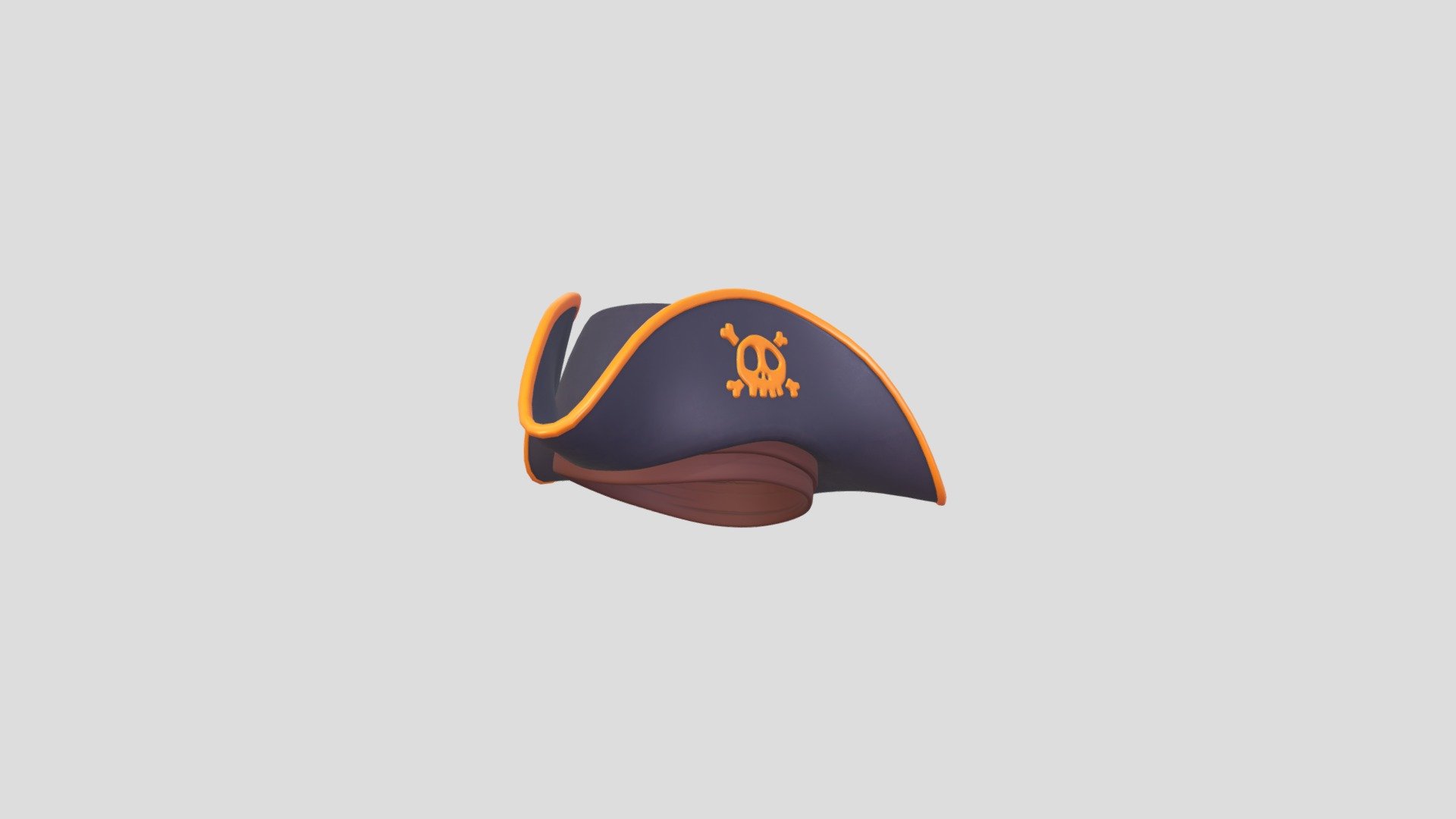 Pirate Hat 3d model.      
    


File Format      
 
- 3ds max 2021  
 
- FBX  
 
- OBJ  
    


Clean topology    

No Rig                          

Non-overlapping unwrapped UVs        
 


PNG texture               

2048x2048                


- Base Color                        

- Normal                            

- Roughness                         



4,060 polygons                          

4,358 vertexs                          

