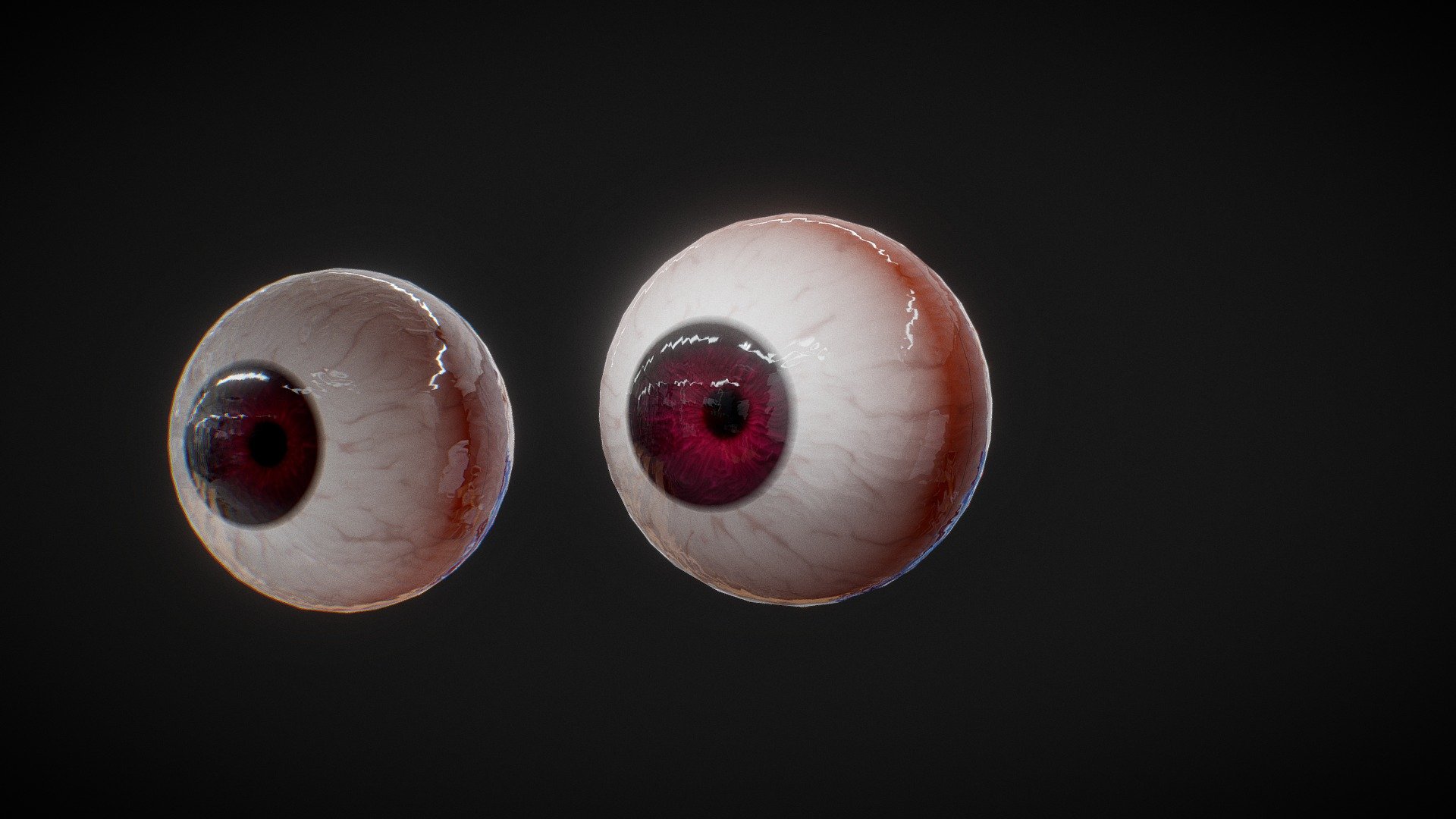 Procedural Eyes shader can work and tweak on Blender (find project files(.blend) in my Patreon), and are baked for Sketchfab.(Including iris, Sclera and Cornea)

Every like, comment, and subscription will support me to go further!

I have not lived in a relaxed and affluent situation. Patreon subscriptions can help me invest more in artwork. You can also find project files(.blend) in my Patreon. The part I created and produced will be released under the CC-BY license. Welcome to use them! 

Any quote will greatly encourage me, please don't forget to tell me after a quote! I also accept modeling commission. Please contact (chambersu1996@gmail.com).