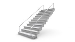 Stairs SHC Quick Office office, scene, modern, stairs, objects, white, assets, exterior, campus, university, grey, architectural, parts, concrete, detailed, collection, baked, business, furniture, clean, presentation, emergency, metal, props, education, commercial, workspace, illustration, lightmap, components, render, sketchup, game, blender, lowpoly, design, decoration, building, interior, simple, light