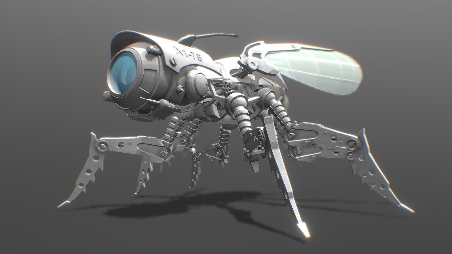 MechaFly model that is intended to be a spy drone