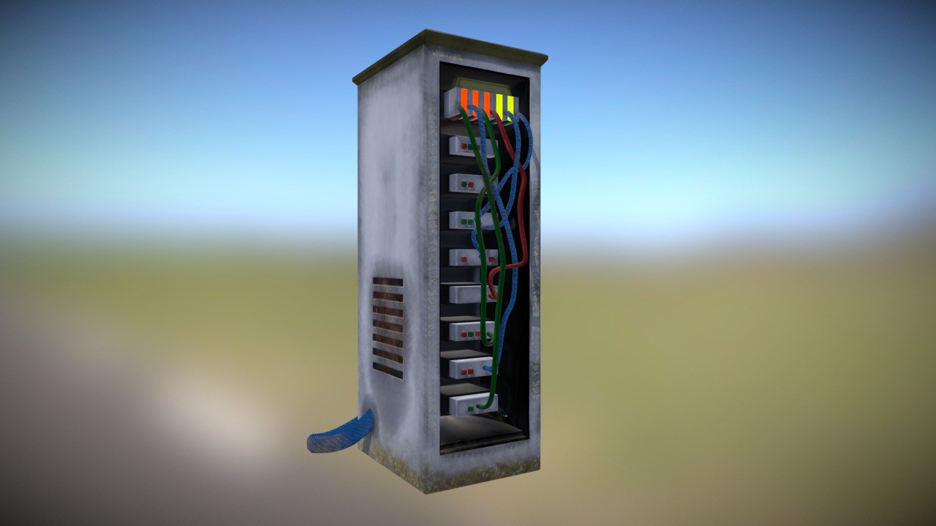 This is a Computer Server with a Dirty texture. If you want a clean version I can do it for you!

Follow me on social medias:

https://www.artstation.com/williamornelas

https://www.instagram.com/wmarques_art/?hl=pt

https://www.therookies.co/williammarques