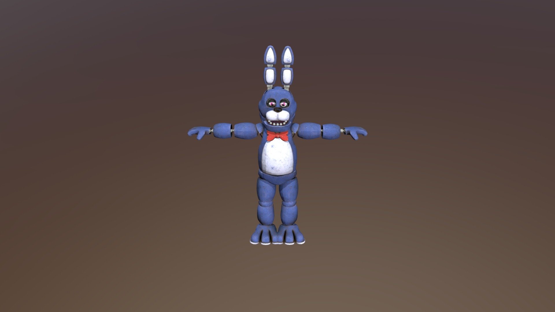the bonnie animatronic for game help wanted fnaf 1!