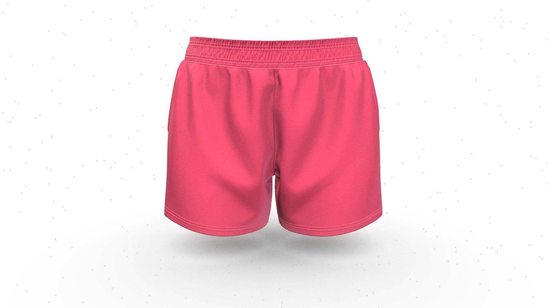 Women Sport Short
Version V1.0

Realistic high detailed Women Shorts with high resolution textures. Model created by our unique processing &amp; Optimized for 3D web and AR / VR

Features

Optimized &amp; NON-Optimized obj model with 4K texture included




Optimized for AR/VR/MR

4K &amp; 2K fabric texture and print details

Optimized model is 562KB

NON-Optimized model is 4.64MB

Knit fabric texture details included

GLB file in 2k texture size is 2.41MB

GLB file in 4k texture size is 11.0MB  (Game &amp; Animation Ready)

Suitable for web application configurator development.

Fully unwrap UV

The model has 1 material

Includes high detailed normal map

Unit measurement was inch

Triangular Mesh with 5k Vertices

Texture map: Base color, OcclusionRoughnessMetallic(ORM), Normal

For more details or custom order send email: hello@binarycloth.com


Website:binarycloth.com