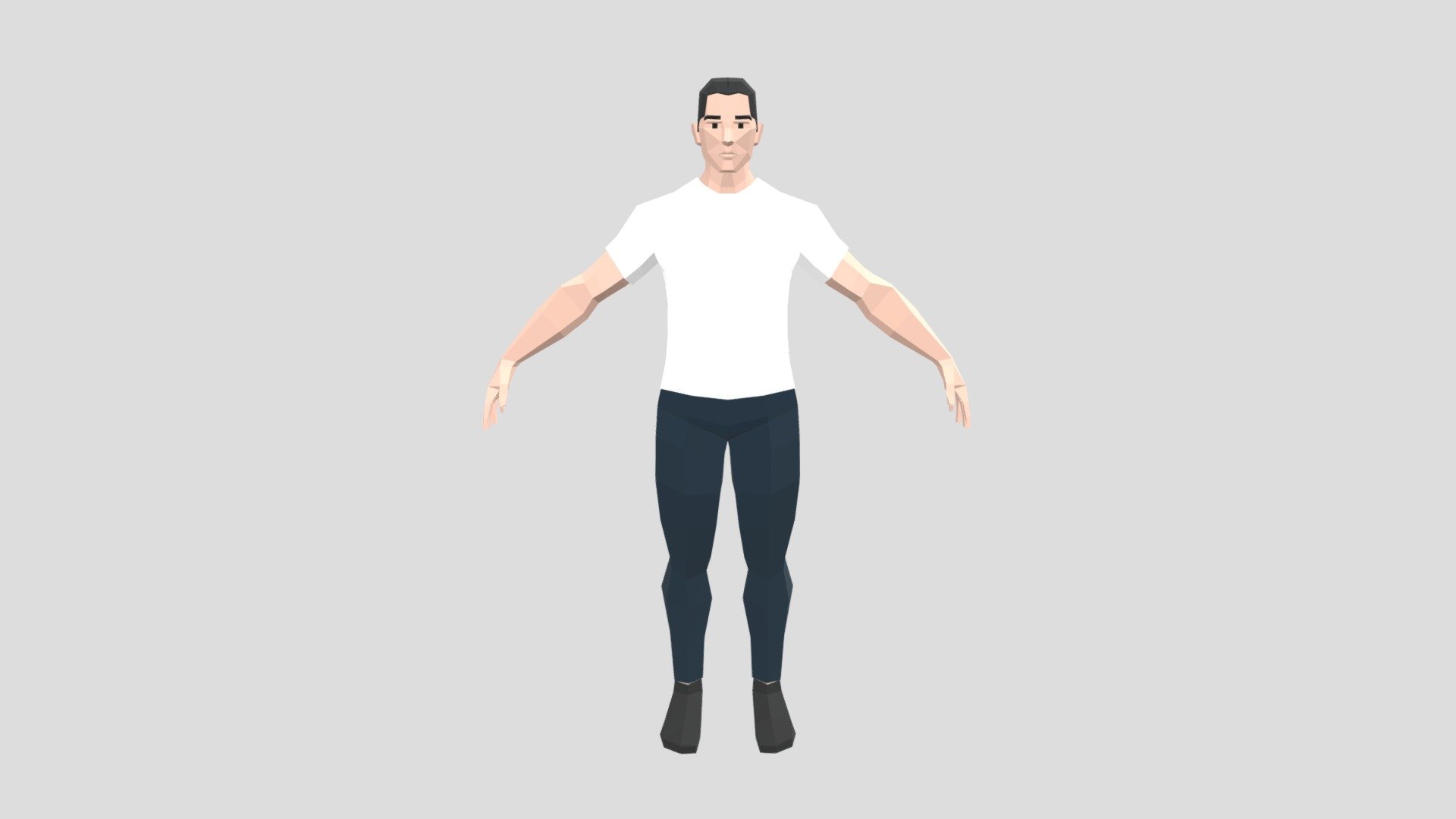 Heeeey! Here it is Peterpoly, this low poly character waiting to do his job on your games and projects! 

Hope you enjoy it, and if you need any custom model just contact me