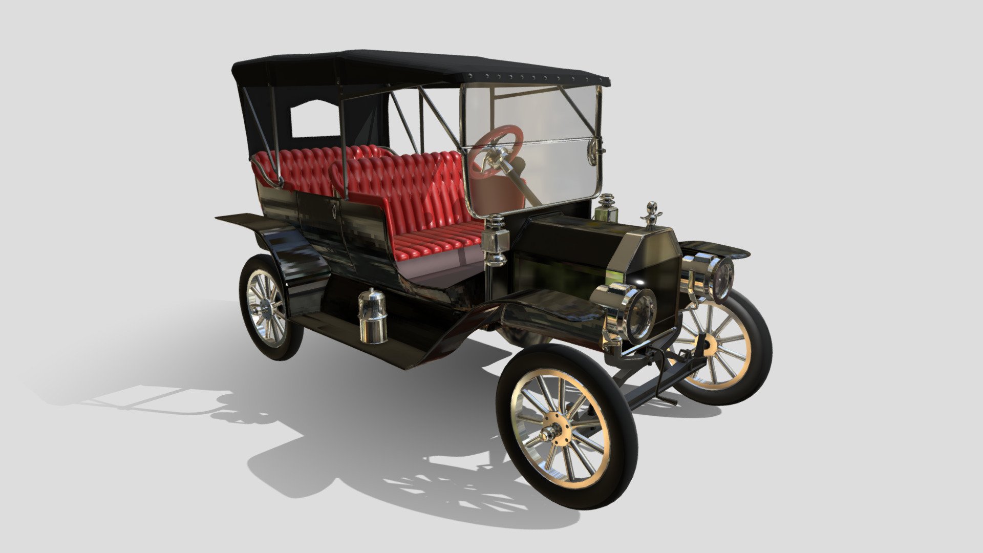 Ford T Model. Vintage retro automobile