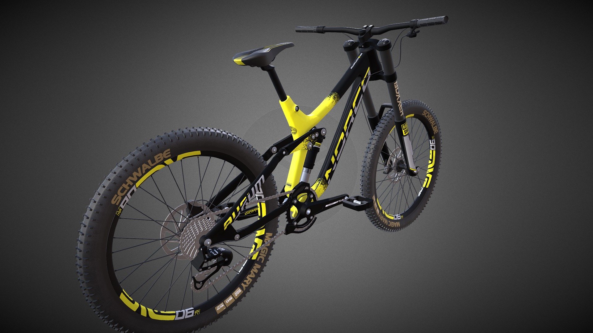 Norco Aurum C7.1 Bike Model

Tools used :: Autodesk Maya 2016, Substance Painter 2.2.0, and Adobe Photoshop CS4
