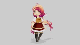 Chibi Anime Style chibi, cell, oc, animestyle, female, stylized, anime