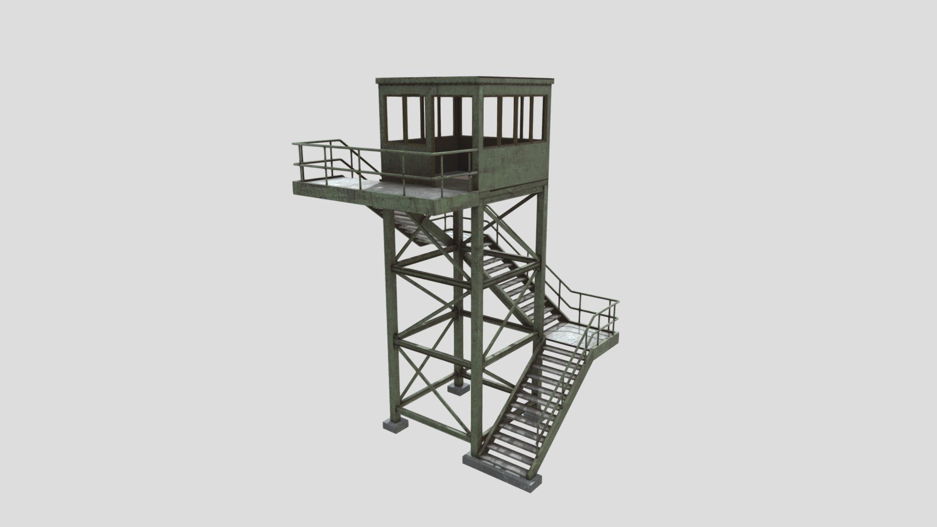 Introducing the watch tower, a meticulously crafted 3D model of a military-style watchtower, seamlessly compatible with Unreal Engine 5. This asset is a must-have for game developers and 3D artists looking to integrate an imposing and authentic military element into their gaming environments.