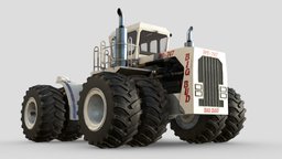 Big Bud 747 Tractor truck, power, white, mechanical, machanical, huge, classic, diesel, simulator, tractor, farm, farmer, machine, engine, montana, farming, 747, powerful, agriculture, detroit, exhaust, biggest, 4ktextures, planting, 16v, egineering, truck-heavy-vehicle, substancepainter, maya, vehicle, gameasset, tractor-truck, tractor-tire, tractor-tractor-tire, big-bud, bigbud, worlds-biggest-tractor, classic-tractor, big-bud-747, detroit-diesel, 760horsepower, horse-power