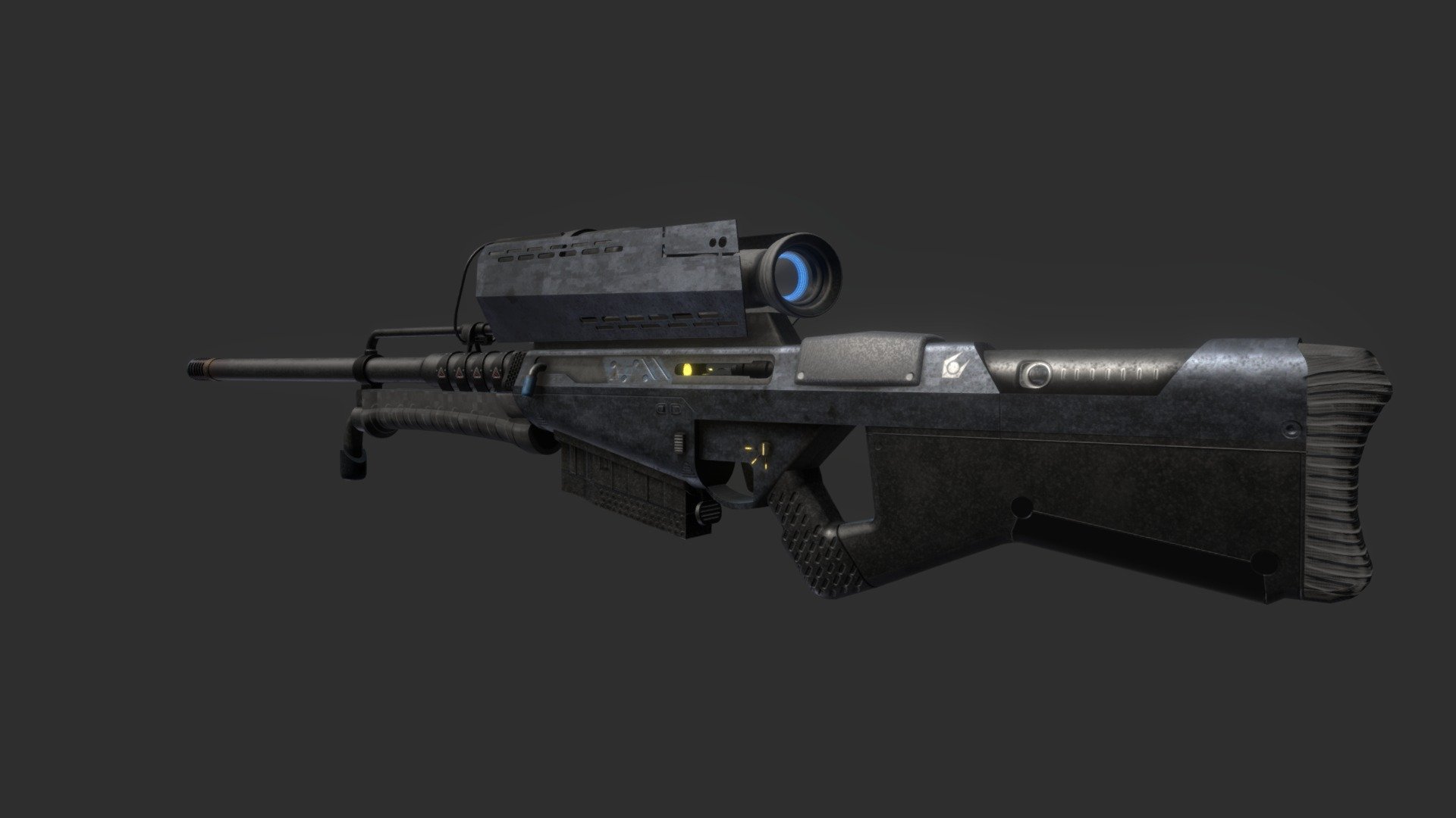 Here is a game ready asset with 2k textures.