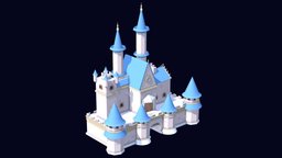 Isometric Castle Disney castle, disney, isometric, castelo, isometrico, isometricdesign, isometric3d