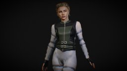Black Widow - Yelena Belova body, anatomy, marvel, , , , woman, blackwidow, black-widow, black_widow, yelena, girl, blender3d, female, rigged, noai, belova