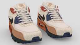 Nike Air Max 90 people, fashion, urban, secondlife, ar, shoes, nike, trainer, woman, footwear, sneaker, adidas, wear, sims, jordan, apparel, streetwear, shoescan, character, man