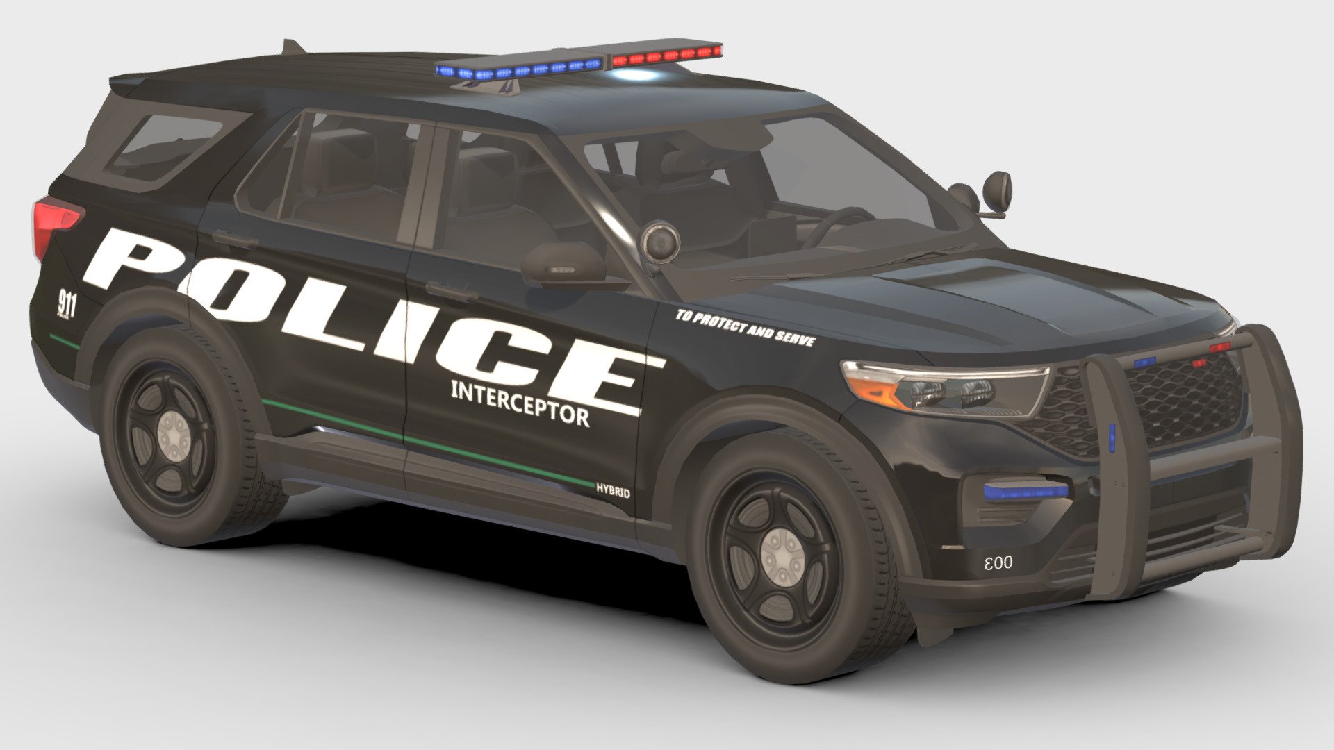 Police Car #1

You can use these models in any game and project.

Low-poly

Average poly count : 30,000

Average number of vertices : 30,000

Textures : 4096 / 2048 / 1024

High quality texture.

format : fbx , obj , 3d max

Isolated parts (Door, steering wheel, wheels, body).