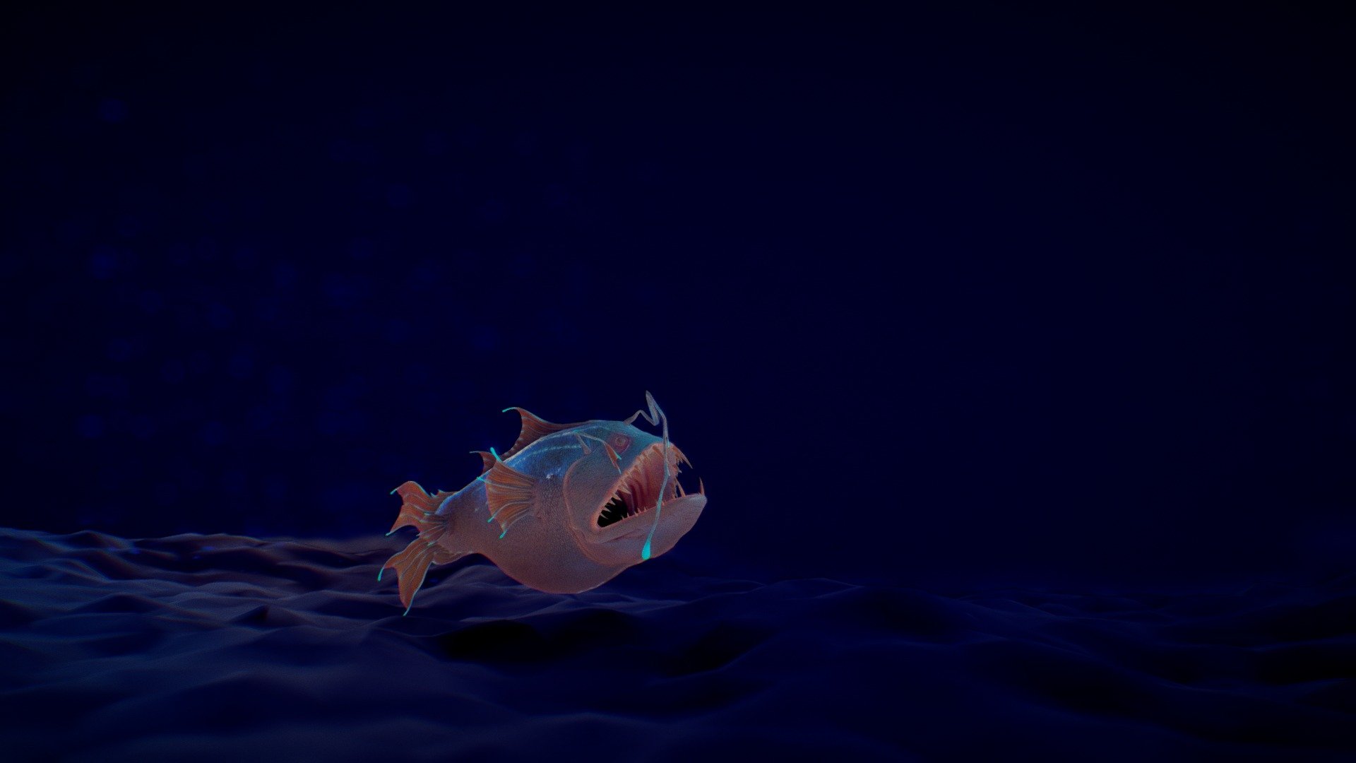 Angler Fish animated
game assets. included 3dsmax cat scene animation &amp; original rigging
ask for more animations.