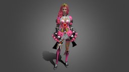 Princess Pink Bundle_Free Fire freefire, booyah, elitepass, freefirecharactermodel3d, freefire3dmodels, freefiregunskin, freefirefemalebundle, freefirehot, freefirehotmodel