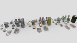 Cans junk props food, prop, urban, trash, can, tin, junk, cans, debris, garbage, dirty, waste, bin, litter, canned, pbr, street, container